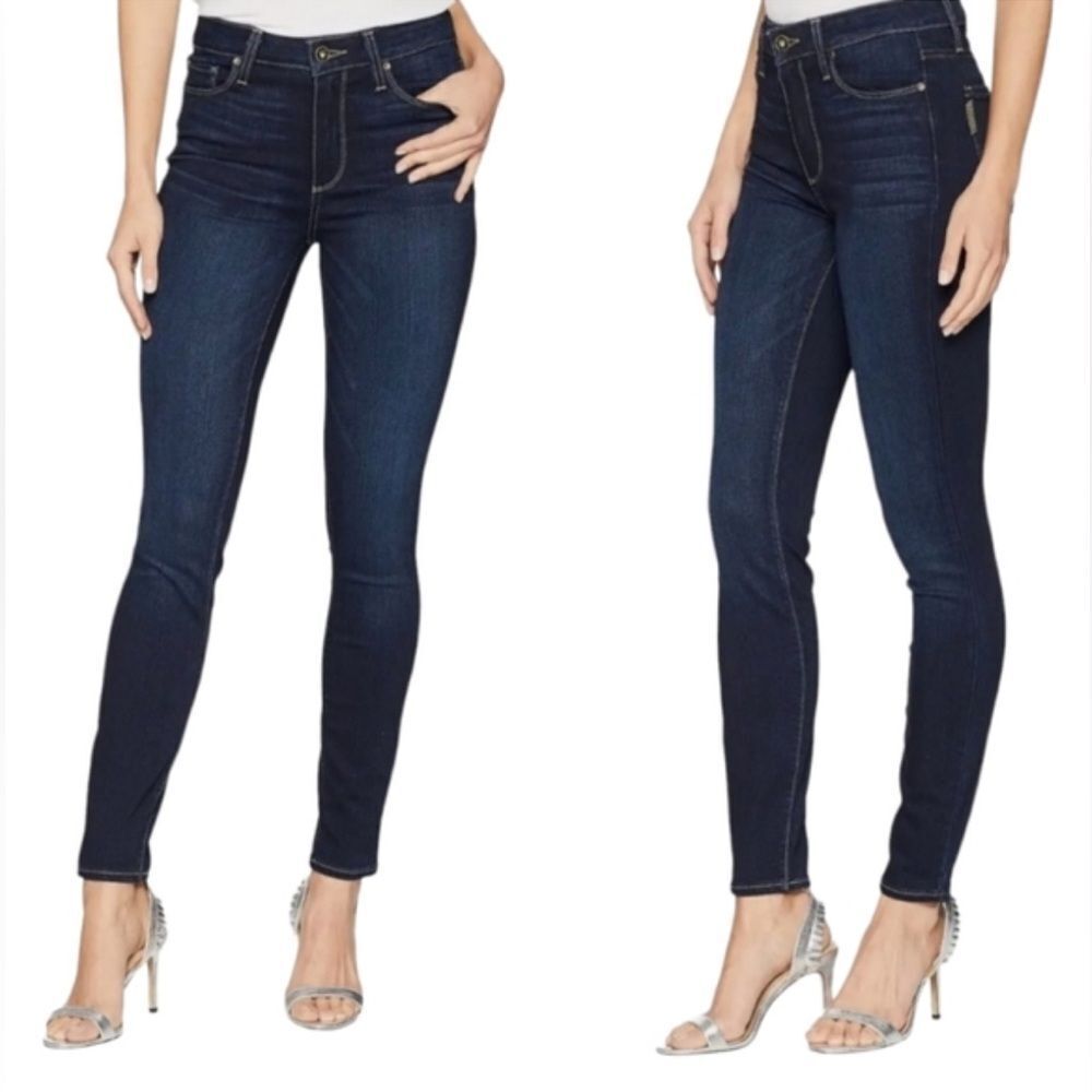 Paige Hoxton Ankle Mid Rise Skinny Jeans | 25